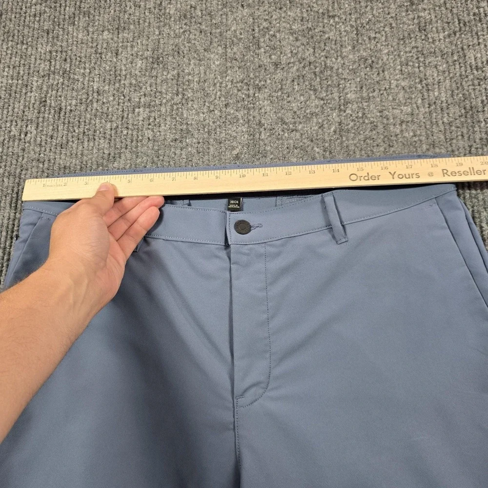 Banana‎ Republic Pants Mens 38x34 Blue Polyester Chino Straight Stretch Office